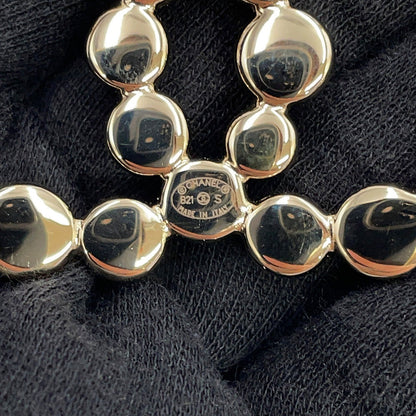 CHANEL CC Logo Hair Clip Champagne GoldAB6278 Metal