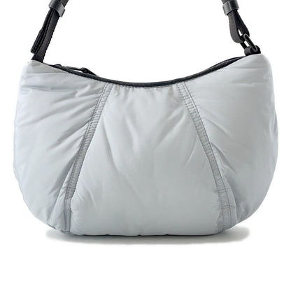 MONCLER Hobo Blanket Small Light Blue/Black Nylon