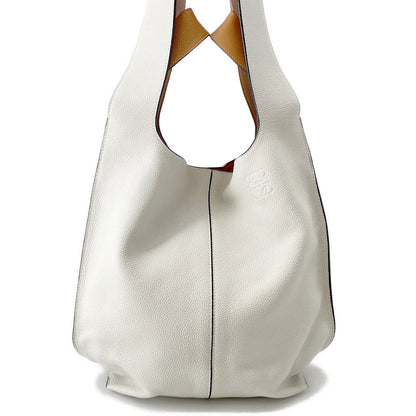 LOEWE 2WAYBag Ivory/Brown321.12BT22 Leather