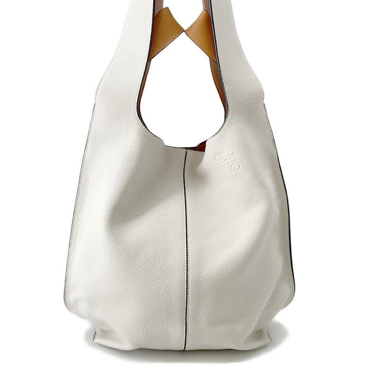 LOEWE 2WAYBag Ivory/Brown321.12BT22 Leather