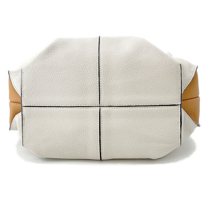 LOEWE 2WAYBag Ivory/Brown321.12BT22 Leather
