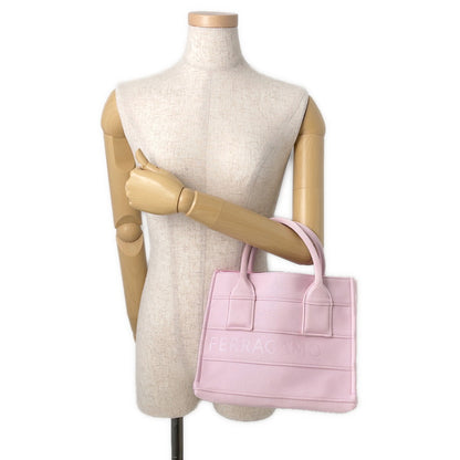 Ferragamo Tote Pink214988 Fabric