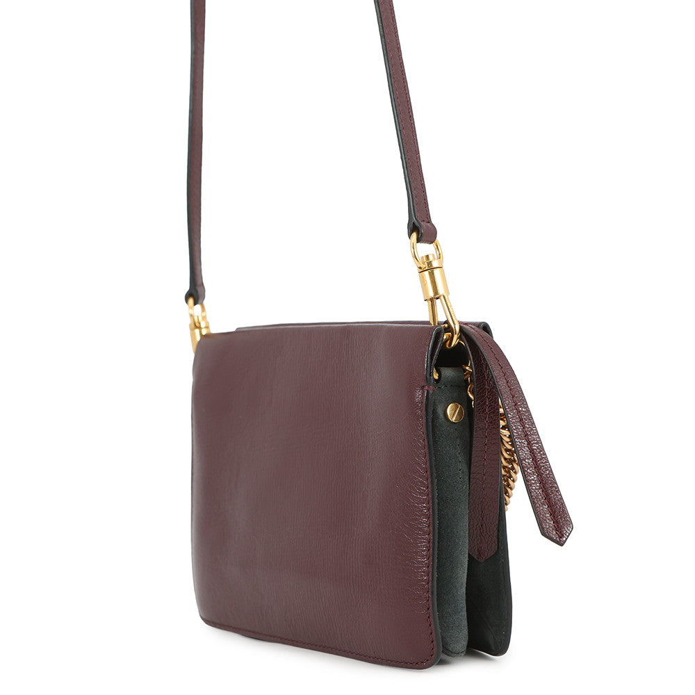 Givenchy CROSS3 2WAYBag BordeauxBB501JB07L506 Leather suede