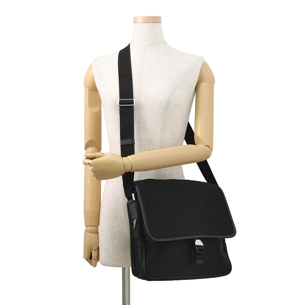 PRADA Messenger bag Black2VD166 Nylon