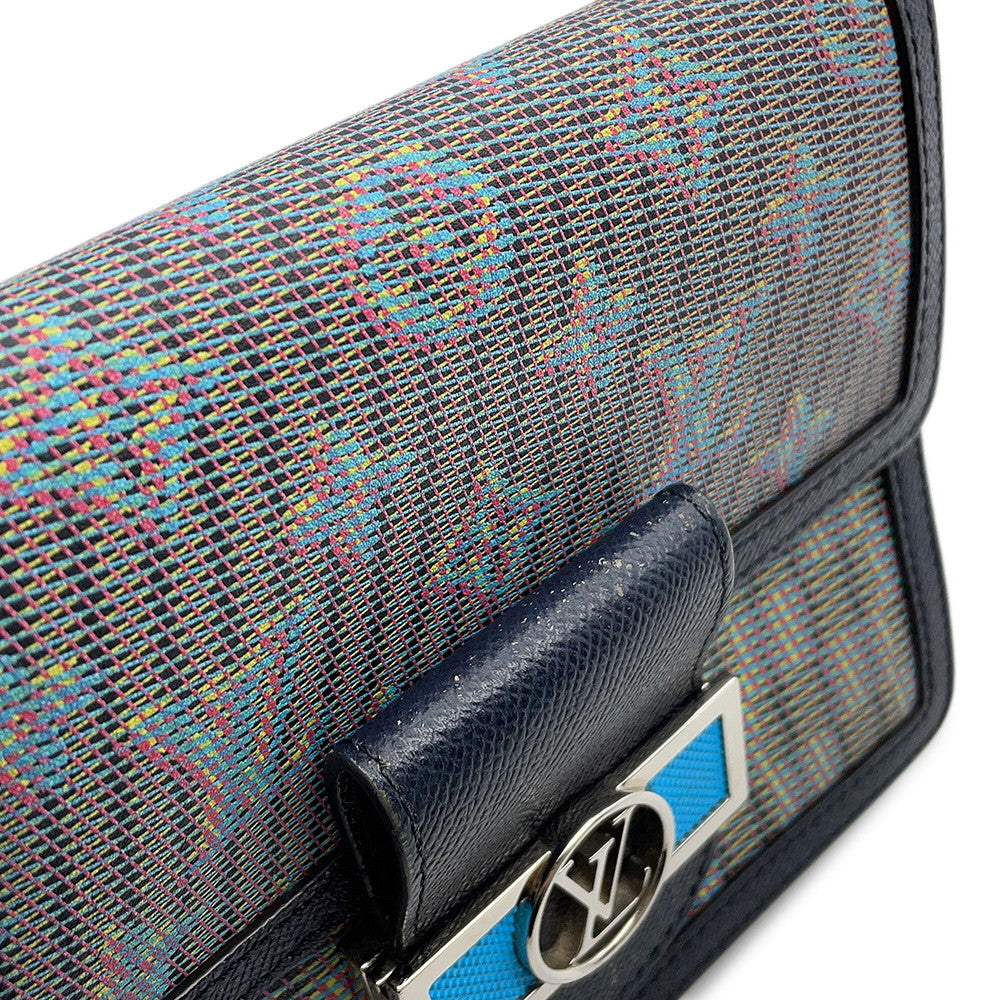 LOUIS VUITTON Dauphine MulticolorM55454 Monogram LV pop Size MINI