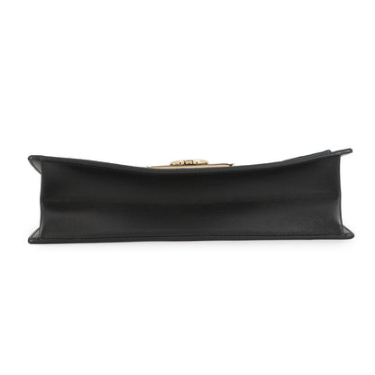 Ferragamo Gancini 2WAY Shoulder Bag Black/Multicolor21G008 Leather