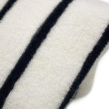 CHANEL CC Logo Blanket White/Black Cotton100%