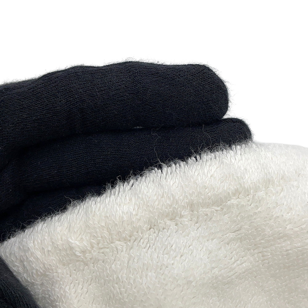 CHANEL CC Logo Blanket White/Black Cotton100%