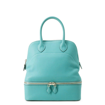 HERMES Bolide Sucre Blue Atoll Swift Leather