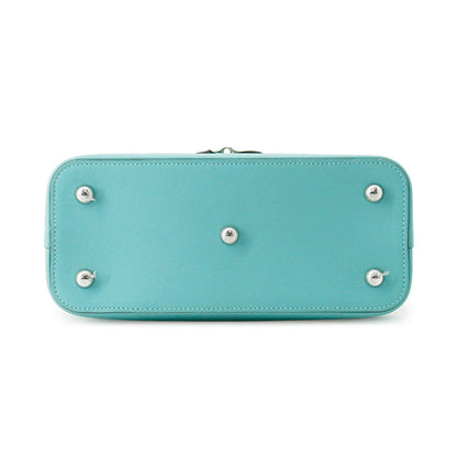 HERMES Bolide Sucre Blue Atoll Swift Leather