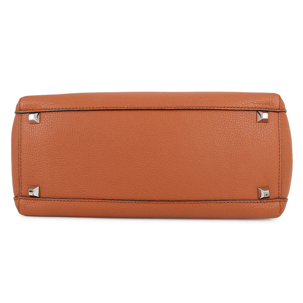 MCM Logo 2WAY Shoulder Bag BrownMWH6ASR01NE001 Leather