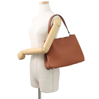 MCM Logo 2WAY Shoulder Bag BrownMWH6ASR01NE001 Leather