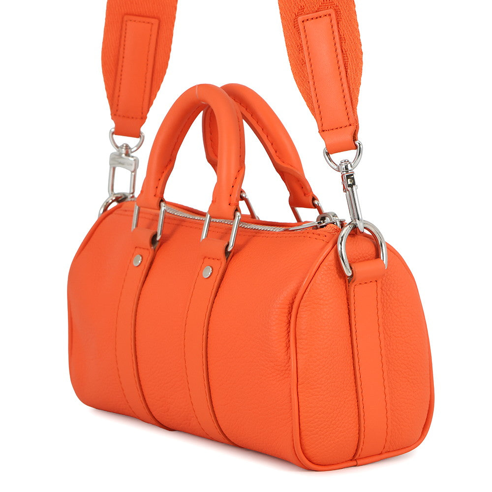LOUIS VUITTON Keepall OrangeM81004 LV Aerogram Size XS