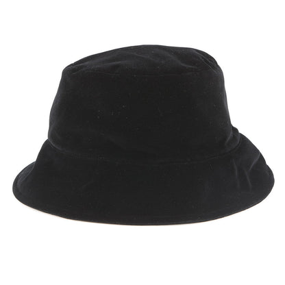 MIUMIU logo bucket hat Size M Black5HC196 Velvet