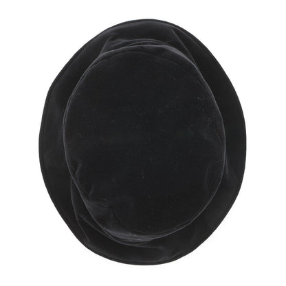MIUMIU logo bucket hat Size M Black5HC196 Velvet