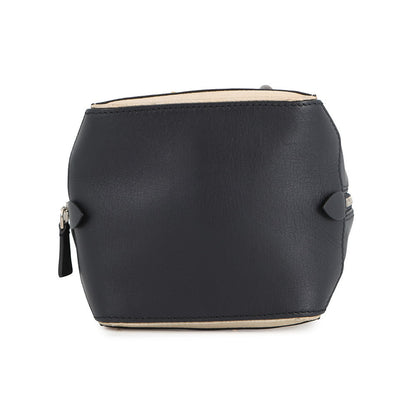 LOUIS VUITTON Square bag Navy/Beige/BrownM52350 Monogram trompe l'oeil