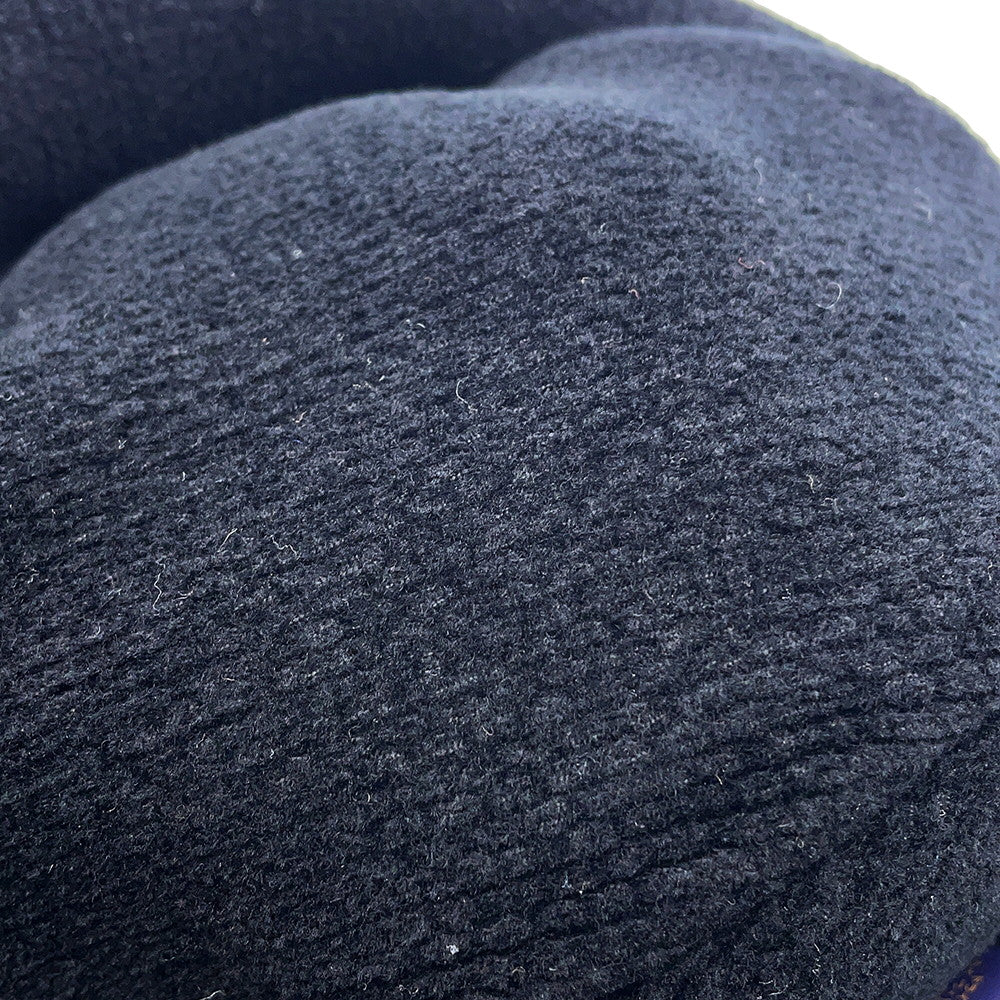 LOUIS VUITTON LV Crush Monogram Beanie Size S NoirM96194 Cotton97% Nylon2% Polyurethane1%