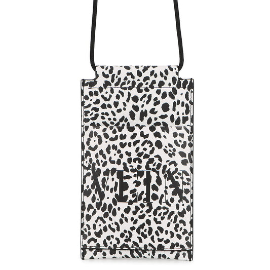 Valentino Garavani VLTN Logo Pochette Leopard White/BlackWY0P0T13MHK Leather