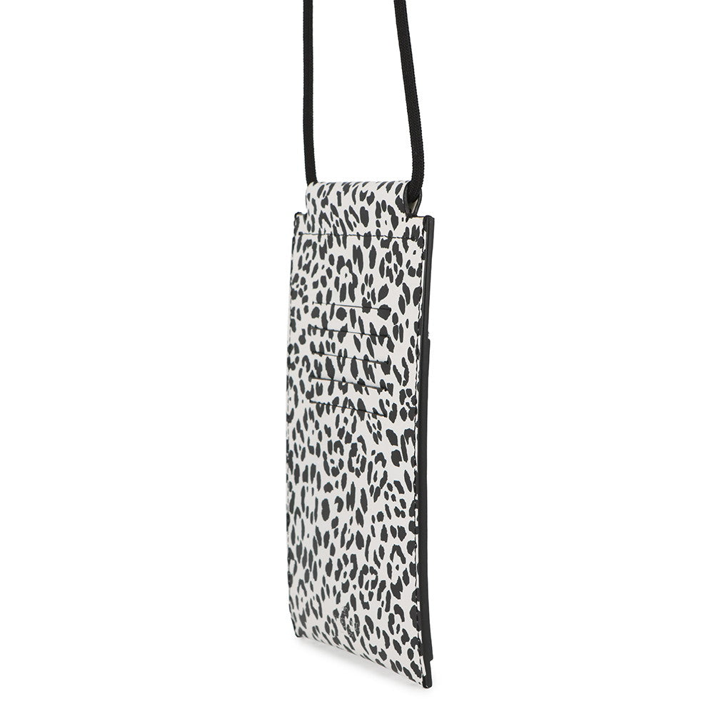 Valentino Garavani VLTN Logo Pochette Leopard White/BlackWY0P0T13MHK Leather