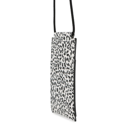 Valentino Garavani VLTN Logo Pochette Leopard White/BlackWY0P0T13MHK Leather