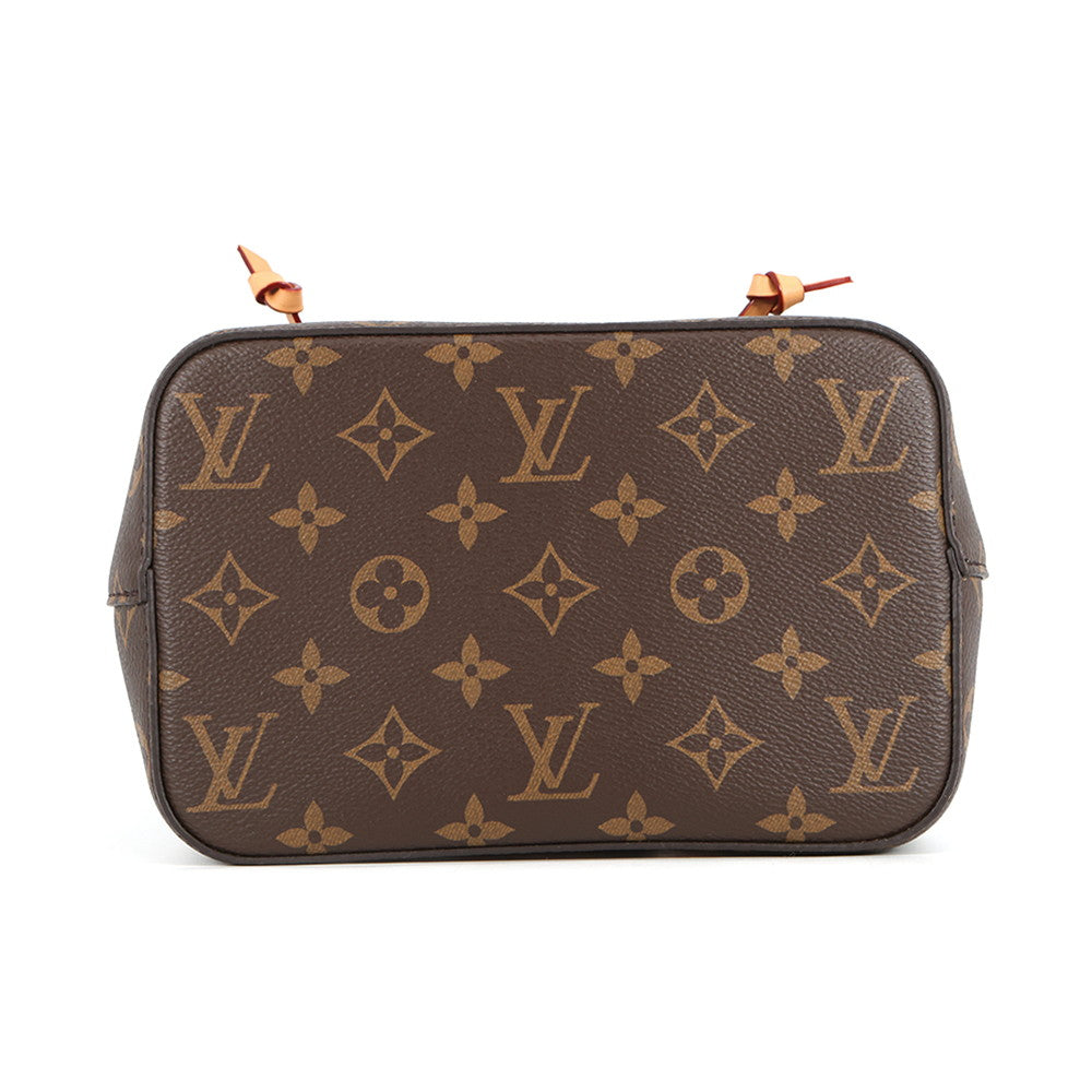 LOUIS VUITTON Neonoe BrownM46319 Monogram Shearling Size BB