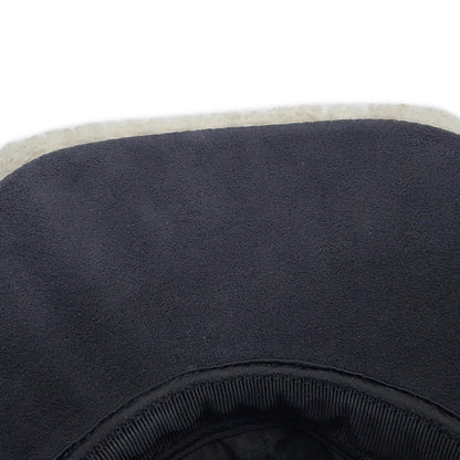 LOUIS VUITTON Sharing Cap Size M NoirM00493 Outer: 100% Lamb Leather, Partially: 77% Polyurethane, 23% Polyurethane