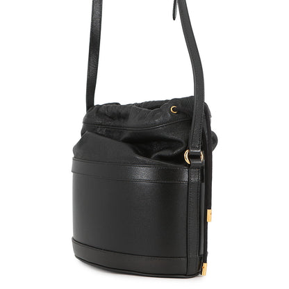 GUCCI Horsebit 1955 bucket bag Black602118 Leather