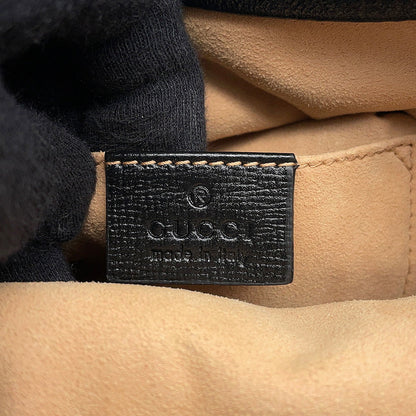 GUCCI Horsebit 1955 bucket bag Black602118 Leather