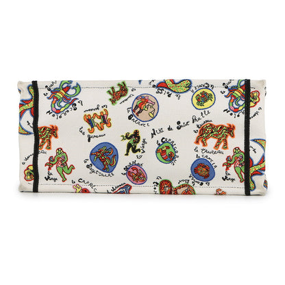 Dior Niki de Saint Phalle Book Tote White/Multicolor Canvas Size Medium