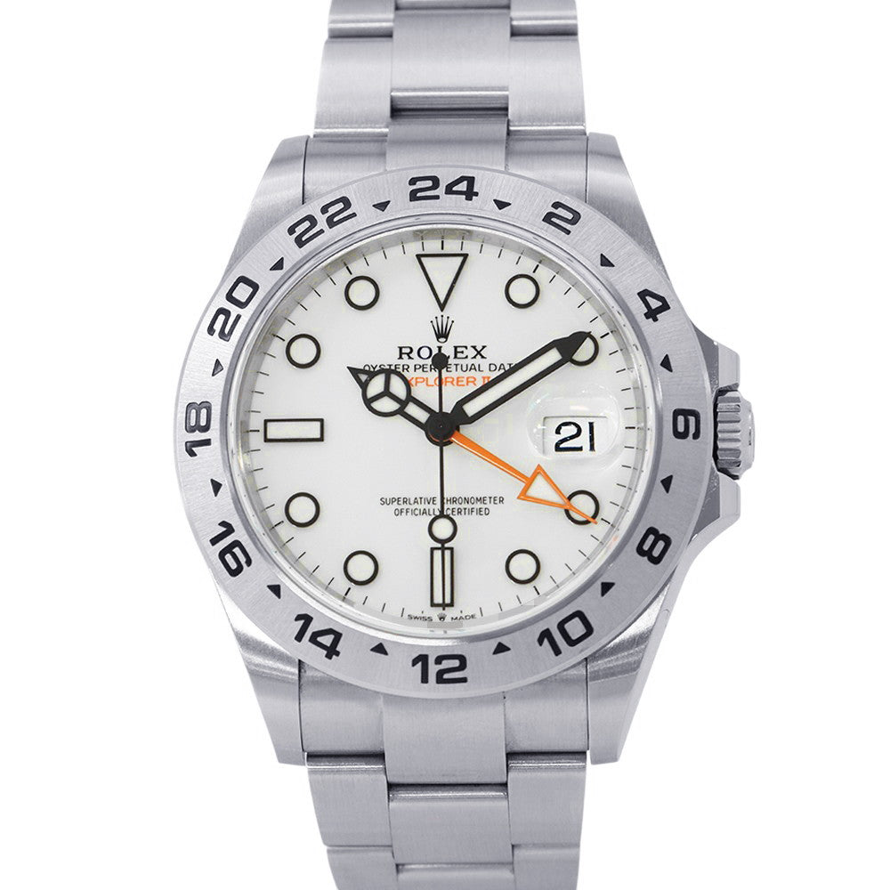 ROLEX Explorer II W42mm Stainless Steel White Dial226570