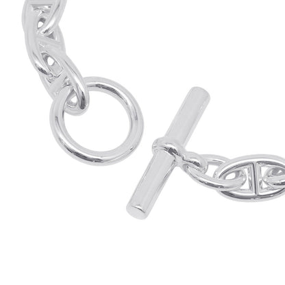 HERMES Chaine d'Ancre Bracelet 17 frames Size GM SV925