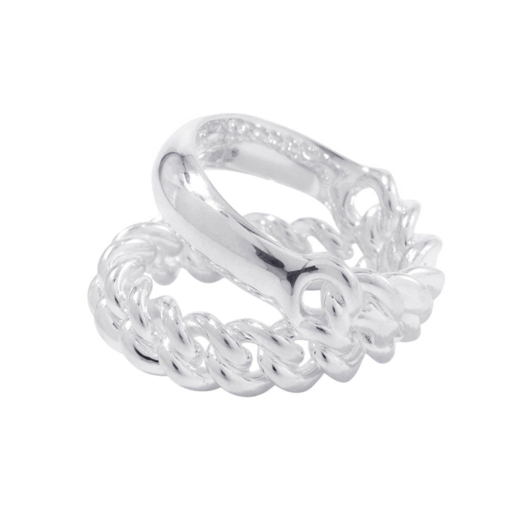 HERMES Boucle Sellier Inflexible Ring Size MM/52/#12 SV925