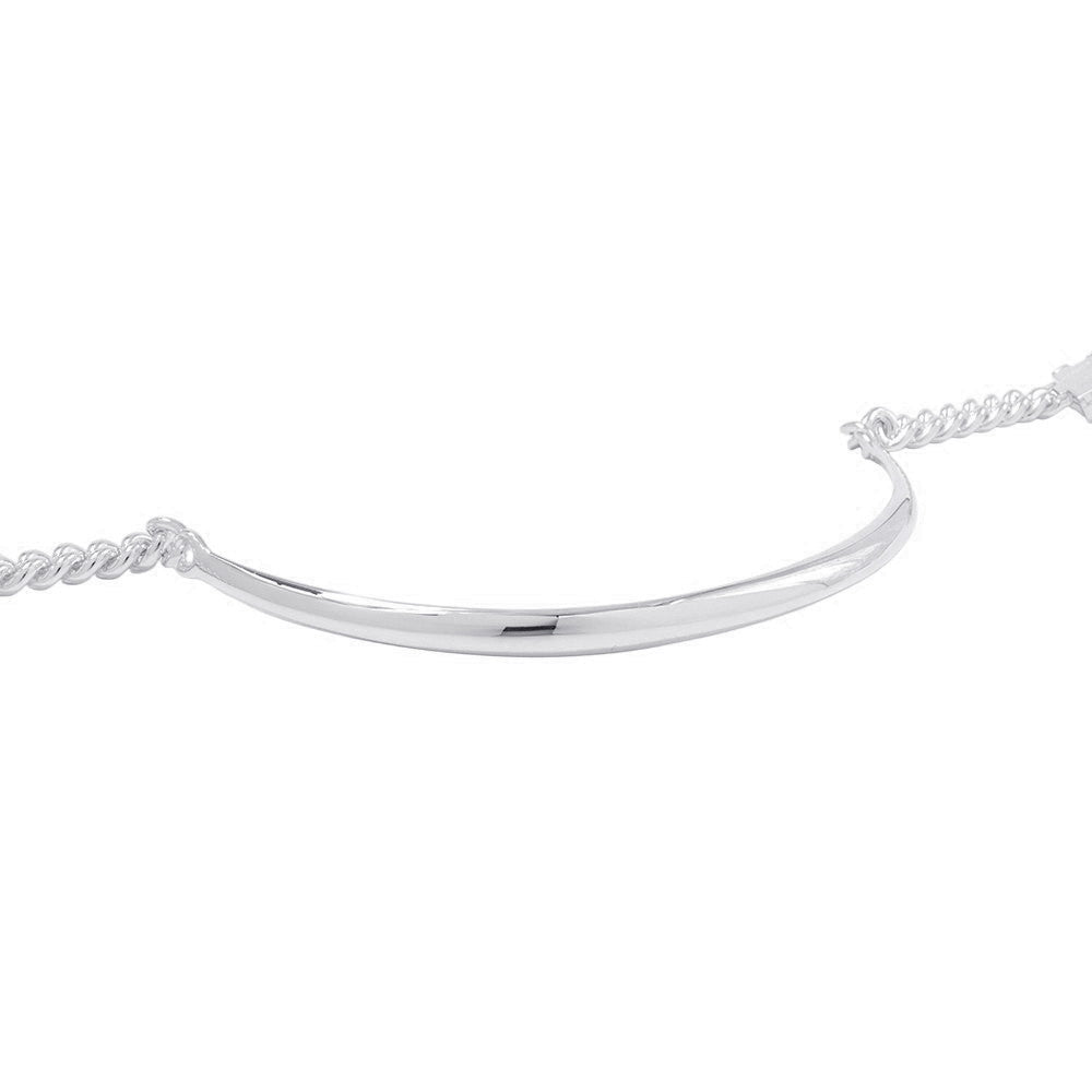HERMES BoucleSellier Inflexible Necklace Size PM/42H125210B SV925