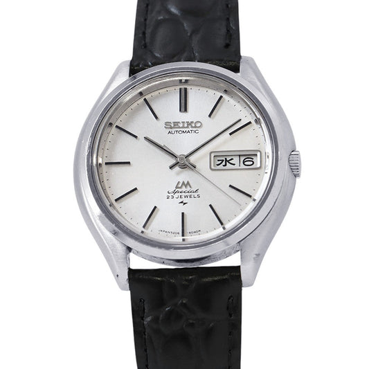 SEIKO roadmatic special W36mm Stainless Steel Leather Silver Dial5206-6061