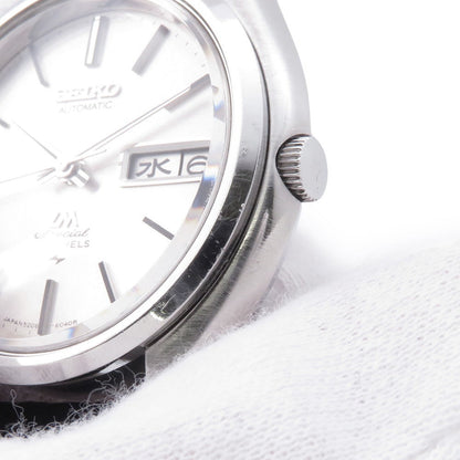SEIKO roadmatic special W36mm Stainless Steel Leather Silver Dial5206-6061