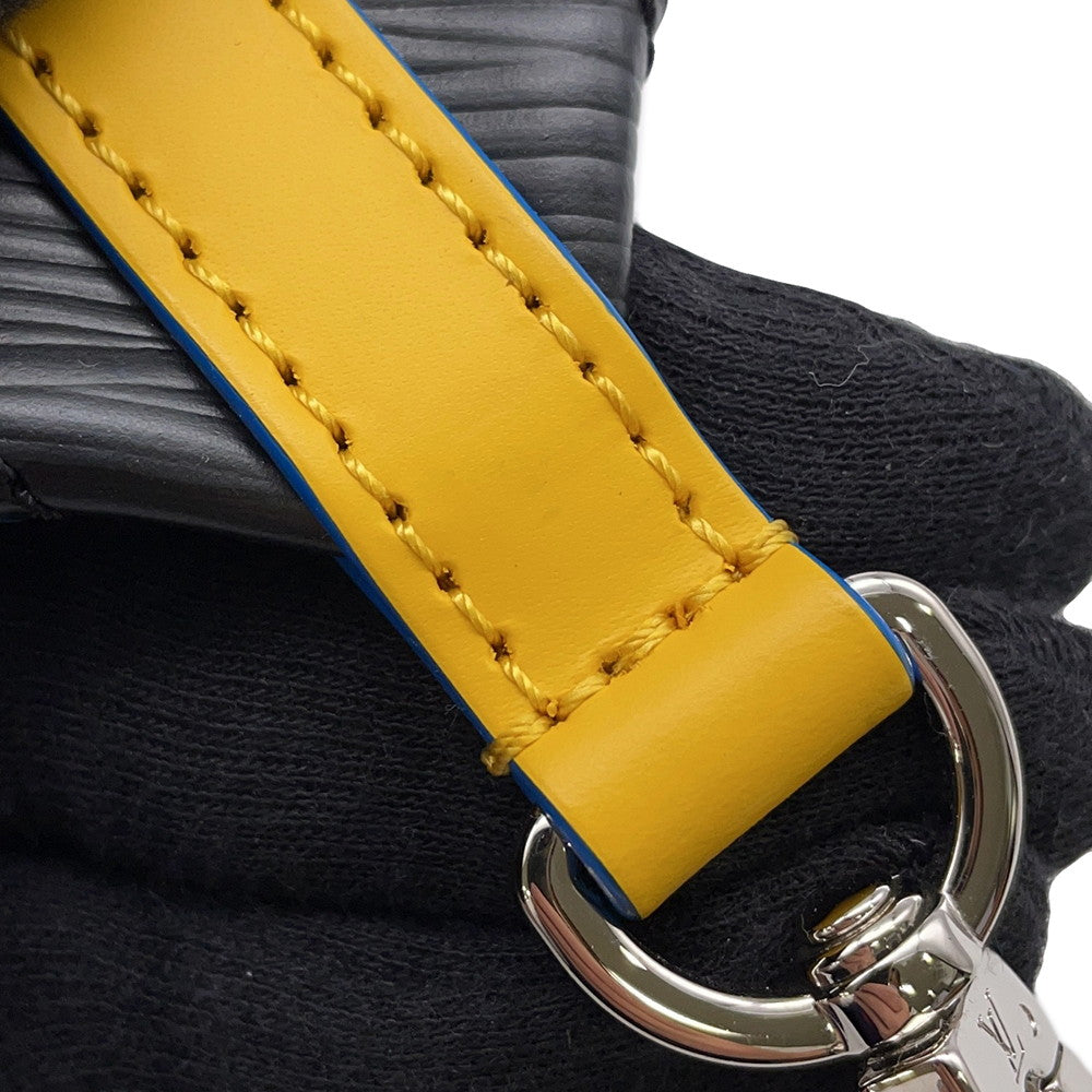 LOUIS VUITTON Shoulder Strap Noir/Pink/Yellow/BlueJ02297 Epi Leather