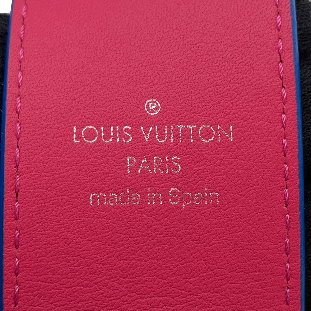 LOUIS VUITTON Shoulder Strap Noir/Pink/Yellow/BlueJ02297 Epi Leather