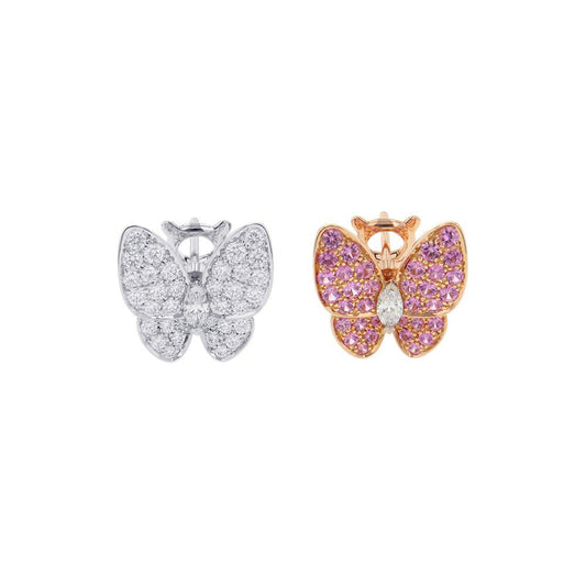 Van Cleef & Arpels Do Papillon EarringVCARO3M600 K18WG K18PG