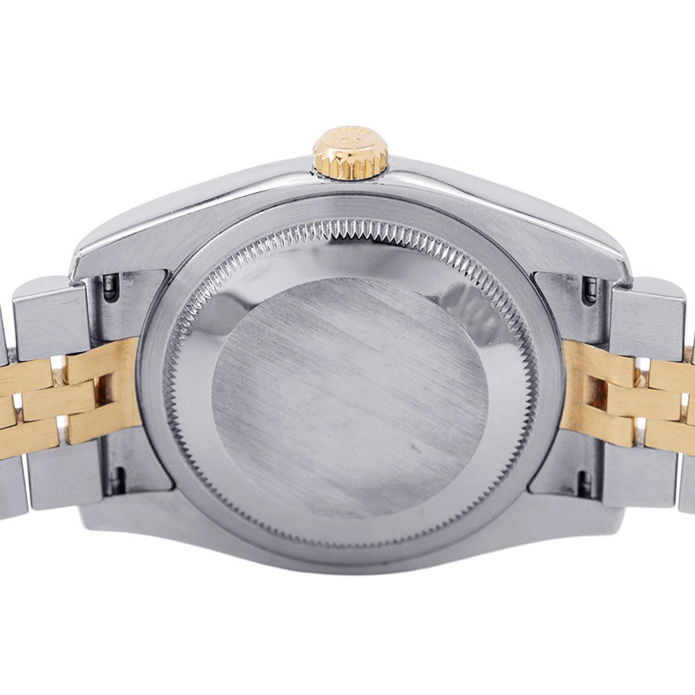 ROLEX Datejust W36mm Stainless Steel K18YG Champagne Computer Dial116233G