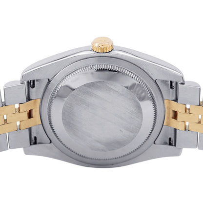ROLEX Datejust W36mm Stainless Steel K18YG Champagne Computer Dial116233G