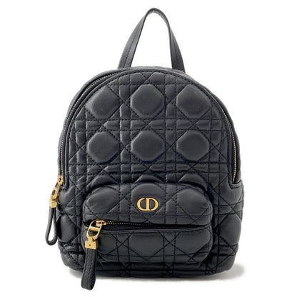 Dior Cannage Backpack BlackM9222UNGF Lambskin Size Mini