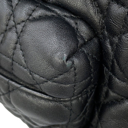 Dior Cannage Backpack BlackM9222UNGF Lambskin Size Mini