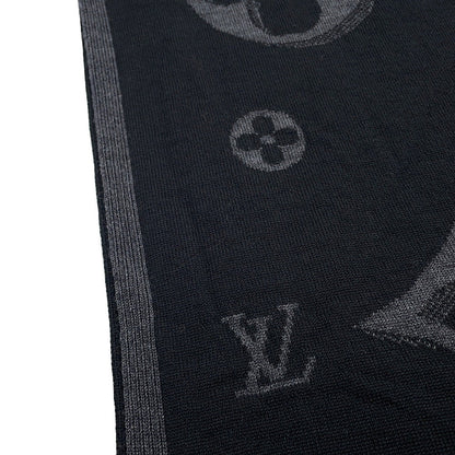 LOUIS VUITTON Scarf・LV Galaxy Size S NoirM93299 Wool 100%