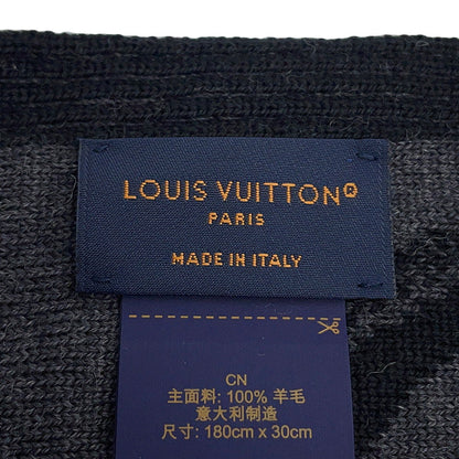 LOUIS VUITTON Scarf・LV Galaxy Size S NoirM93299 Wool 100%
