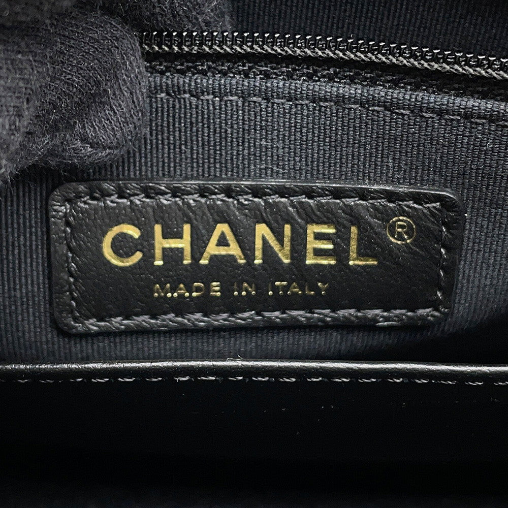 CHANEL Hobo Bag White/BlackAS4322 Tweed