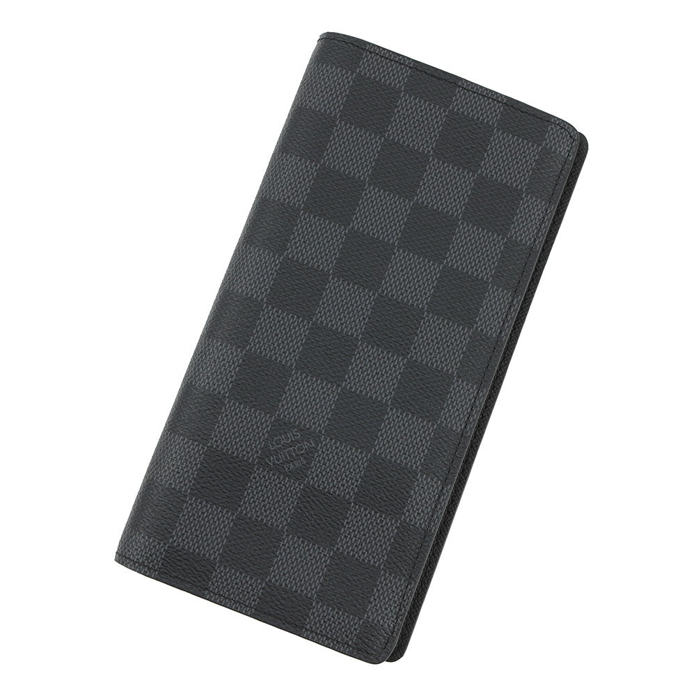 LOUIS VUITTON Portefeuille Brazza NoirN62665 Damier Graphite