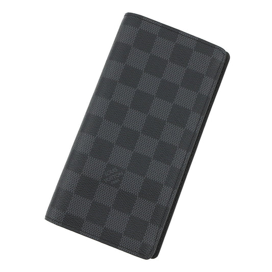LOUIS VUITTON Portefeuille Brazza NoirN62665 Damier Graphite