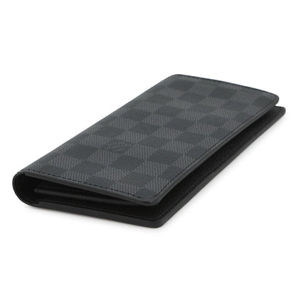 LOUIS VUITTON Portefeuille Brazza NoirN62665 Damier Graphite