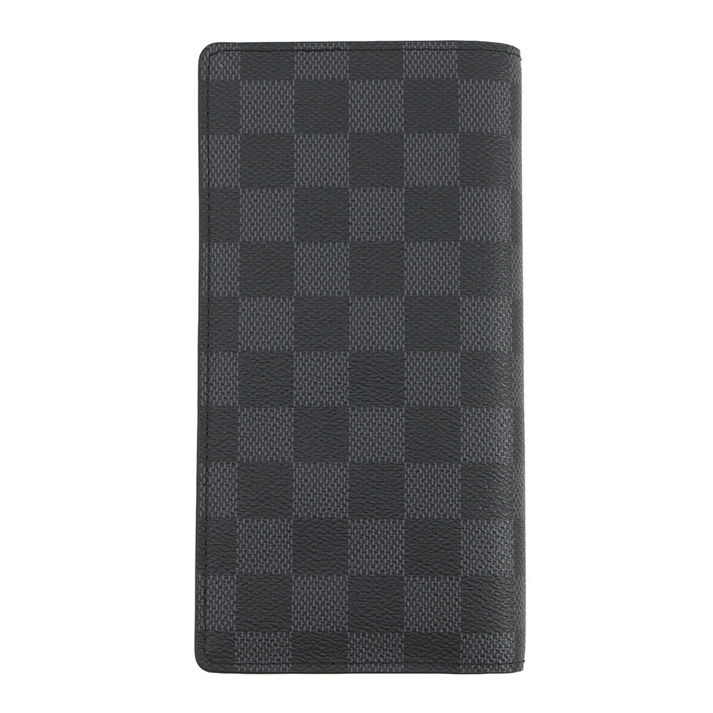LOUIS VUITTON Portefeuille Brazza NoirN62665 Damier Graphite