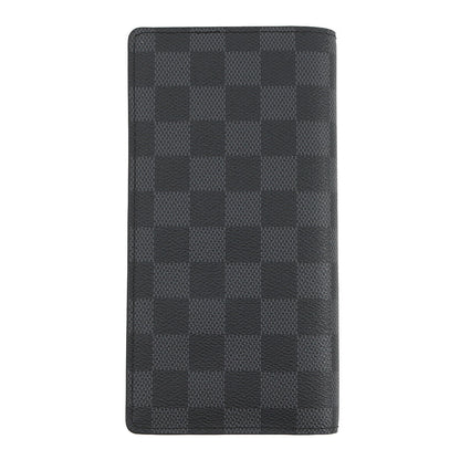 LOUIS VUITTON Portefeuille Brazza NoirN62665 Damier Graphite